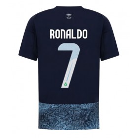Pánské fotbalový oblečení Al-Nassr Cristiano Ronaldo #7 Venkovní košile 2025-26 Krátkým Rukávem